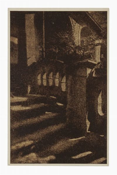 FRANTISEK DRTIKOL : Lotto di due cartoline fotografiche (ritratti).  - Asta Fotografie storiche - Associazione Nazionale - Case d'Asta italiane