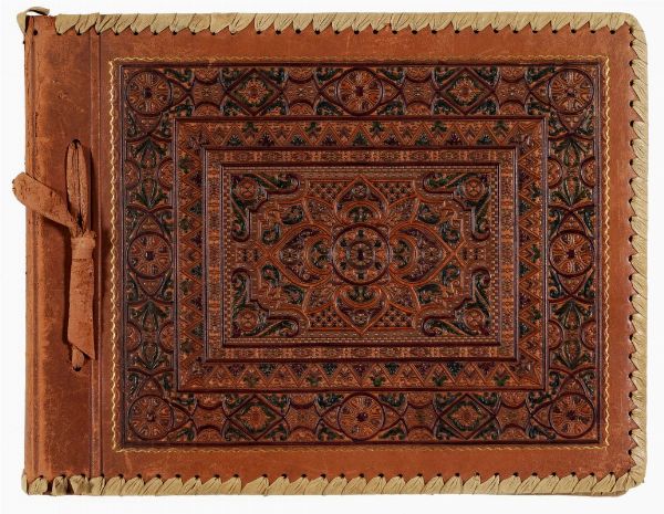 Domenico Riccardo Peretti Griva : Album composto da Domenico Riccardo Peretti Griva con 42 fotografie: vedute, paesaggi, scene pastorali, nature morte.  - Asta Fotografie storiche - Associazione Nazionale - Case d'Asta italiane