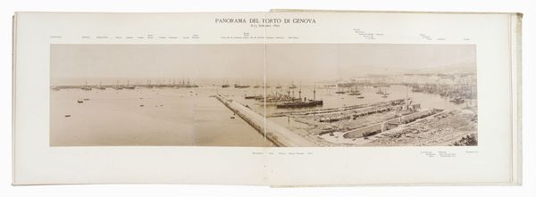 ALFRED AUGUST NOACK : Album celebrativo del IV Centenario della Scoperta dell'America, Genova 1892. Con 39 fotografie raffiguranti Navi da guerra convenute da vari Paesi e ancorate nel Porto di Genova per rendere omaggio al Re d'Italia Umberto I di Savoia.  - Asta Fotografie storiche - Associazione Nazionale - Case d'Asta italiane