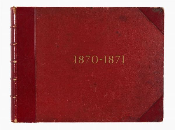 Album '1870-1871', con 89 fotografie relative alle rovine causate dall'insurrezione della Comune (Parigi 1871).  - Asta Fotografie storiche - Associazione Nazionale - Case d'Asta italiane