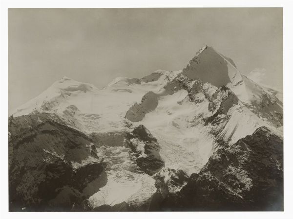 VITTORIO SELLA : Grivola. Punta Bianca, Punta Rossa, Punta Nera.  - Asta Fotografie storiche - Associazione Nazionale - Case d'Asta italiane