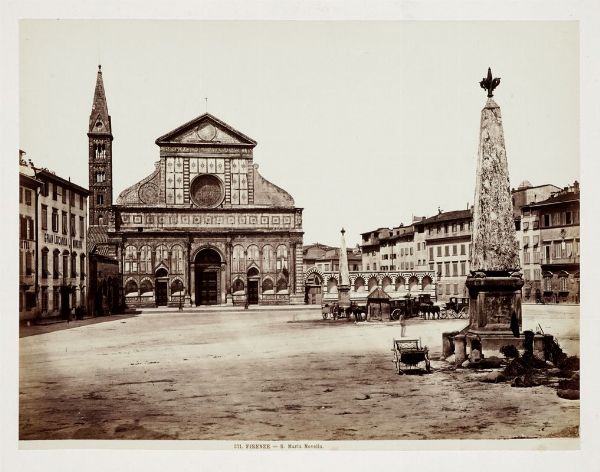 Scatola con una raccolta di 43 fotografie: vedute di Firenze.  - Asta Fotografie storiche - Associazione Nazionale - Case d'Asta italiane