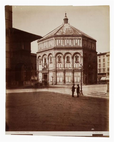 ALFRED AUGUST NOACK : Firenze. Battistero.  - Asta Fotografie storiche - Associazione Nazionale - Case d'Asta italiane
