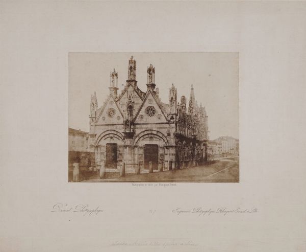 LOUIS-DSIR BLANQUART-EVRARD : Pisa. Santa Maria della Spina.  - Asta Fotografie storiche - Associazione Nazionale - Case d'Asta italiane