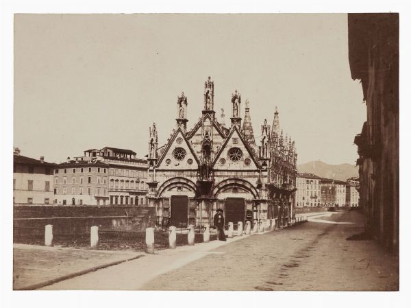 ENRICO VAN LINT : Pisa. Santa Maria della Spina.  - Asta Fotografie storiche - Associazione Nazionale - Case d'Asta italiane