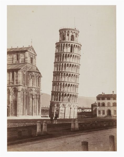 ENRICO VAN LINT : Pisa. Il Campanile.  - Asta Fotografie storiche - Associazione Nazionale - Case d'Asta italiane