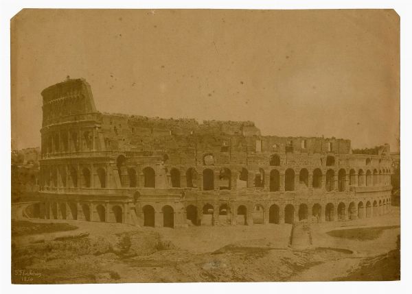 FRDRIC FLACHRON : Roma. Il Colosseo.  - Asta Fotografie storiche - Associazione Nazionale - Case d'Asta italiane