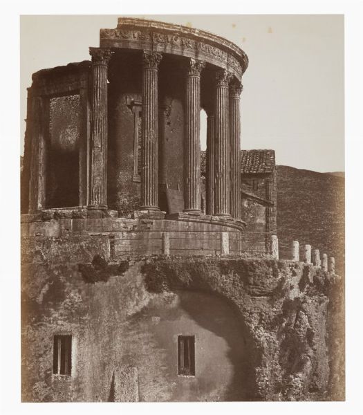ROBERT MACPHERSON : Tivoli. Tempio di Vesta.  - Asta Fotografie storiche - Associazione Nazionale - Case d'Asta italiane
