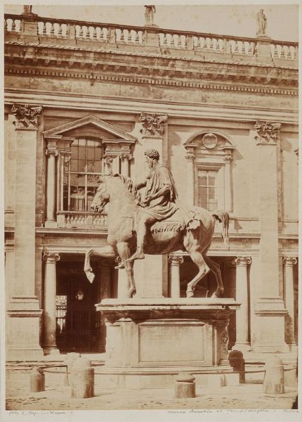 HENRI BGUIN : Lotto di quattro fotografie: vedute di Roma e dintorni.  - Asta Fotografie storiche - Associazione Nazionale - Case d'Asta italiane