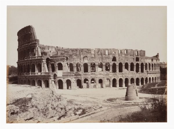 TOMMASO CUCCIONI : Roma. Il Colosseo.  - Asta Fotografie storiche - Associazione Nazionale - Case d'Asta italiane