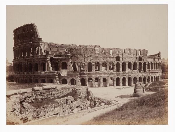 Roma. Il Colosseo.  - Asta Fotografie storiche - Associazione Nazionale - Case d'Asta italiane