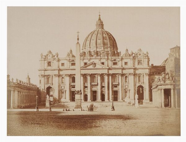 Roma. Basilica di San Pietro.  - Asta Fotografie storiche - Associazione Nazionale - Case d'Asta italiane