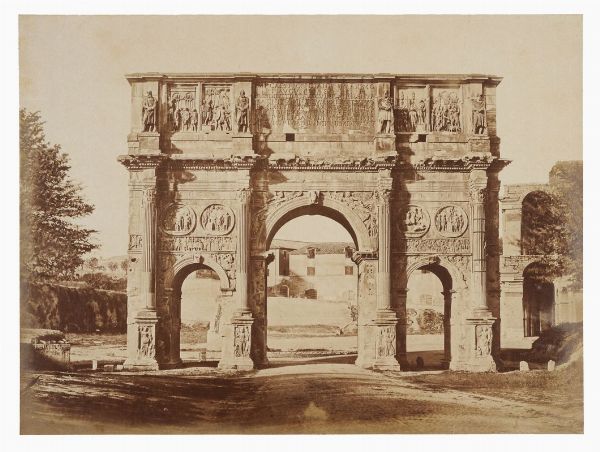 Roma. Arco di Costantino.  - Asta Fotografie storiche - Associazione Nazionale - Case d'Asta italiane