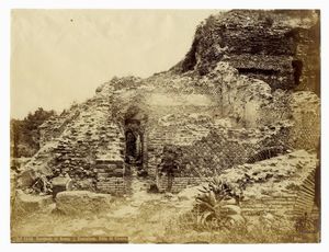 ROBERT JULIUS RIVE - Dintorni di Roma. Villa di Cicerone al Tuscolo.