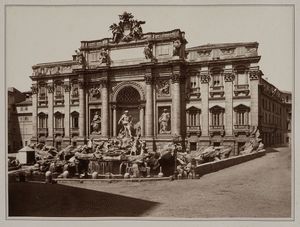 DOMENICO ANDERSON - Roma. Fontana di Trevi.