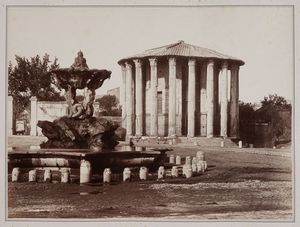 JAMES ANDERSON - Roma. Tempio di Vesta.