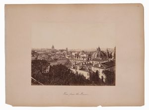Lotto di otto vedute di Roma.  - Asta Fotografie storiche - Associazione Nazionale - Case d'Asta italiane