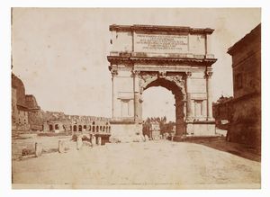 Lotto di dodici fotografie di autori vari: vedute di Roma.  - Asta Fotografie storiche - Associazione Nazionale - Case d'Asta italiane