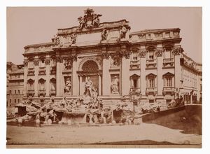 Lotto di dodici fotografie di autori vari: vedute di Roma.  - Asta Fotografie storiche - Associazione Nazionale - Case d'Asta italiane