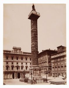 Lotto di dodici fotografie di autori vari: vedute di Roma.  - Asta Fotografie storiche - Associazione Nazionale - Case d'Asta italiane