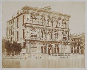 DOMENICO BRESOLIN - Venezia. Palazzo Vendramin.