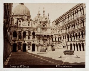 PAOLO SALVIATI : Lotto di 16 vedute di Venezia.  - Asta Fotografie storiche - Associazione Nazionale - Case d'Asta italiane