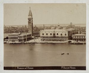 PAOLO SALVIATI : Lotto di 16 vedute di Venezia.  - Asta Fotografie storiche - Associazione Nazionale - Case d'Asta italiane