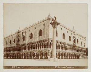 PAOLO SALVIATI : Lotto di 16 vedute di Venezia.  - Asta Fotografie storiche - Associazione Nazionale - Case d'Asta italiane