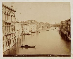 PAOLO SALVIATI : Lotto di 16 vedute di Venezia.  - Asta Fotografie storiche - Associazione Nazionale - Case d'Asta italiane