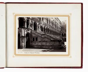 GIORGIO SOMMER : Album 'Venezia', con 26 albumine.  - Asta Fotografie storiche - Associazione Nazionale - Case d'Asta italiane