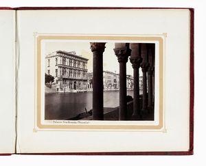 GIORGIO SOMMER : Album 'Venezia', con 26 albumine.  - Asta Fotografie storiche - Associazione Nazionale - Case d'Asta italiane