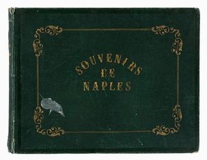 ROBERT JULIUS RIVE - Album 'Souvenirs de Naples', con 50 fotografie.