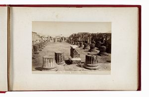 EUFRASIO MAURI : Album 'Pompei', con 48 fotografie.  - Asta Fotografie storiche - Associazione Nazionale - Case d'Asta italiane