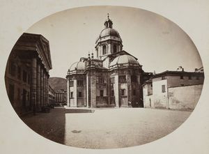 ANTONIO NESSI - Lotto di due fotografie: vedute di Como.