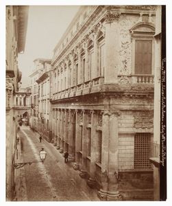 PIETRO POPPI : Lotto di quattro albumine: vedute di Vicenza e Ferrara.  - Asta Fotografie storiche - Associazione Nazionale - Case d'Asta italiane