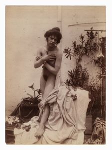 VINCENZO GALDI - Lotto di due studi di nudo femminile.