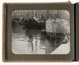 Domenico Riccardo Peretti Griva : Album composto da Domenico Riccardo Peretti Griva con 42 fotografie: vedute, paesaggi, scene pastorali, nature morte.  - Asta Fotografie storiche - Associazione Nazionale - Case d'Asta italiane