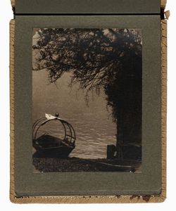 Domenico Riccardo Peretti Griva : Album composto da Domenico Riccardo Peretti Griva con 42 fotografie: vedute, paesaggi, scene pastorali, nature morte.  - Asta Fotografie storiche - Associazione Nazionale - Case d'Asta italiane