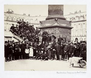 Album '1870-1871', con 89 fotografie relative alle rovine causate dall'insurrezione della Comune (Parigi 1871).  - Asta Fotografie storiche - Associazione Nazionale - Case d'Asta italiane