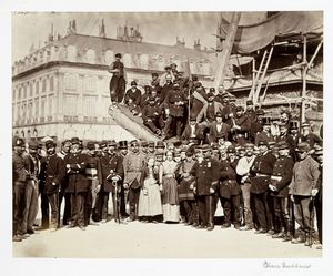 Album '1870-1871', con 89 fotografie relative alle rovine causate dall'insurrezione della Comune (Parigi 1871).  - Asta Fotografie storiche - Associazione Nazionale - Case d'Asta italiane