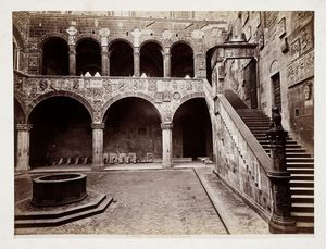 Scatola con una raccolta di 43 fotografie: vedute di Firenze.  - Asta Fotografie storiche - Associazione Nazionale - Case d'Asta italiane