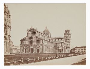 ENRICO VAN LINT - Pisa. Veduta del complesso monumentale del Duomo.