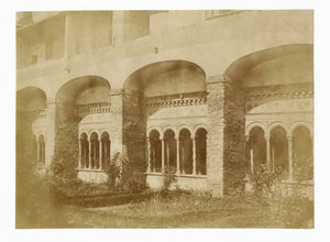 GIACOMO CANEVA - Roma. Chiostro di San Giovanni in Laterano.