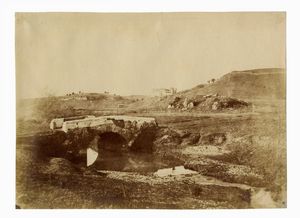 GIACOMO CANEVA - Campagna romana. La Crescenza, detta Valle del Poussin.