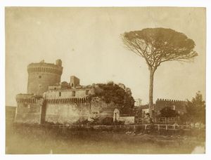 GIACOMO CANEVA - Ostia. Castello di Giulio II.