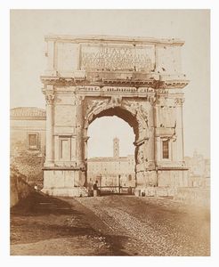 JAMES ANDERSON - Roma. Arco di Tito.