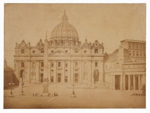 ROBERT MACPHERSON - Roma. Piazza San Pietro.