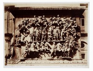 HENRI BGUIN - Roma. Base della Colonna Traiana.