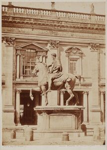 HENRI BGUIN : Lotto di quattro fotografie: vedute di Roma e dintorni.  - Asta Fotografie storiche - Associazione Nazionale - Case d'Asta italiane