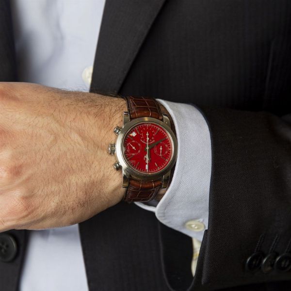GIRARD PERREGAUX FERRARI CRONOGRAFO N. 66XX  - Asta Orologi da polso e da tasca  - Associazione Nazionale - Case d'Asta italiane